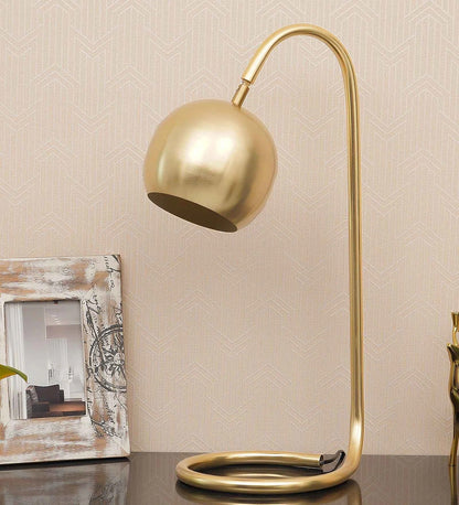 Tokyo Desk Lamp in Metal – Premium Gold Finish Table Lamp for Home & Office